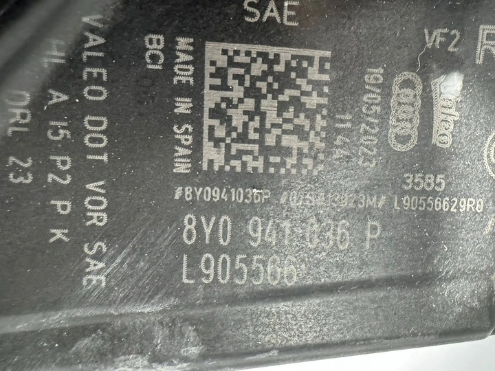 фото №7, Audi a3 8y лампа права перед передня повний led 8y0941036p