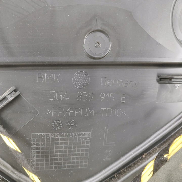 фото №5, Vw golf vii 5g1, bq1, be1, be2 ліві задні двері 2014 5g4833055ac