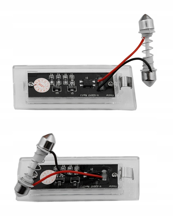 фото №2, Bmw x5 e53 / x3 e83 подсветка номерного знака led