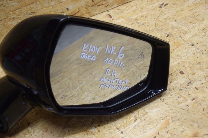 фото №8, Дзеркало праві ліві kia sportage v gt-line оригінал 23r нове чорні 10-pin