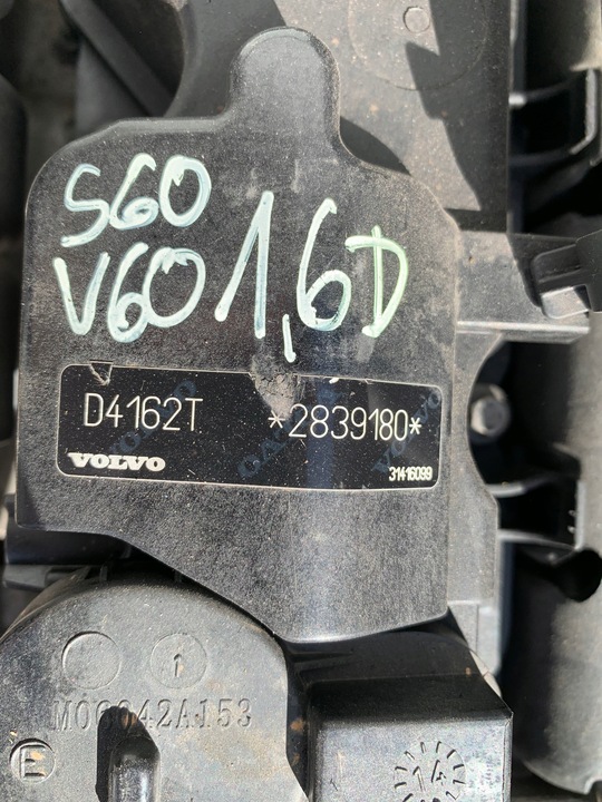 фото №9, Volvo двигун 1.6 d4162t комплектний 89tys km 2015