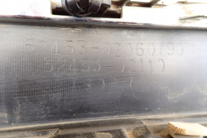 фото №16, Toyota auris ii 12- накладка спойлер бампера зад заднє 5245302060 oem номер