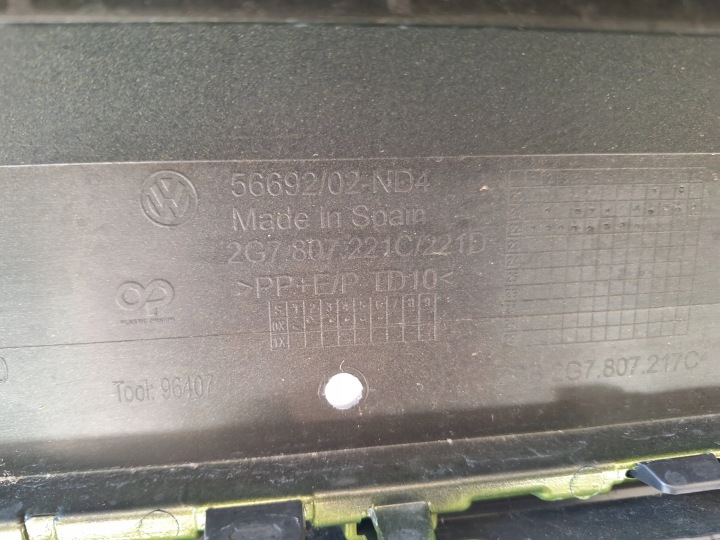 фото №8, Vw taigo 2g7 бампер перед 2g7807221 c оригінал