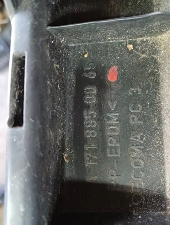 фото №6, M9 підсилювач бампера зад mercedes a1718850065