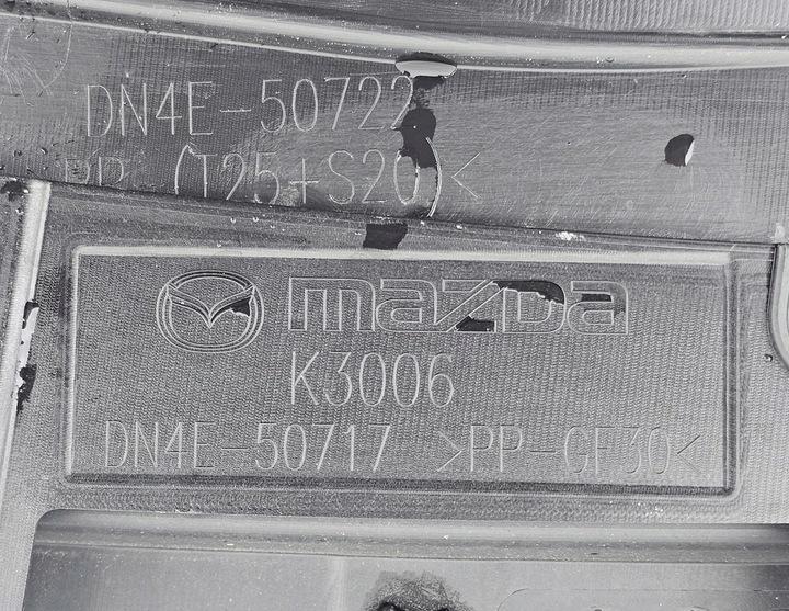 фото №16, Решітка радіатора козирок накладка решітка планка mazda mx-30 mx30 2019 -