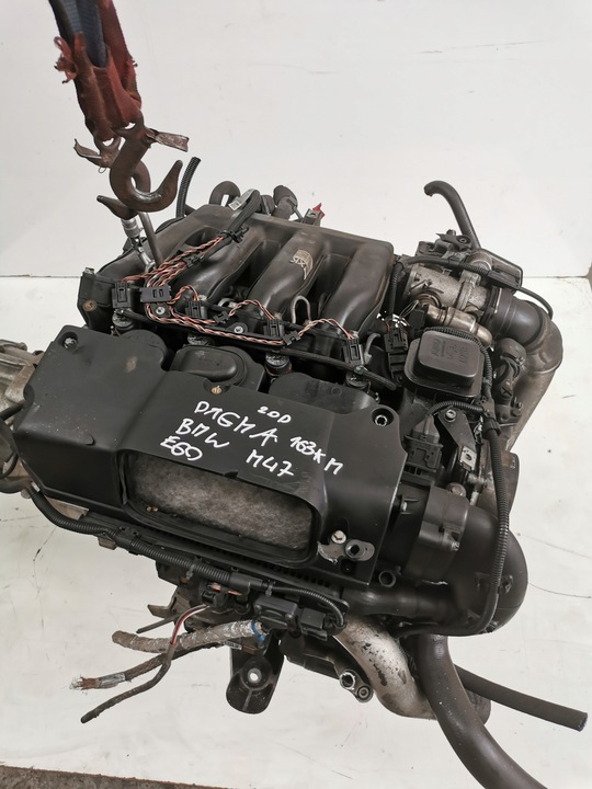фото №11, Двигатель комплектный bmw 3 e90 5 e60 320d 520d 2.0d m47d20 204d4