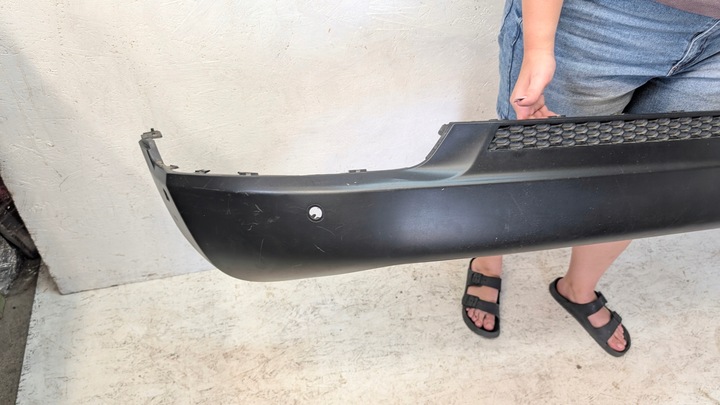 фото №3, Jeep compass ii 2 16-20 накладка спойлер бампера зад задний 6pdc 52157957