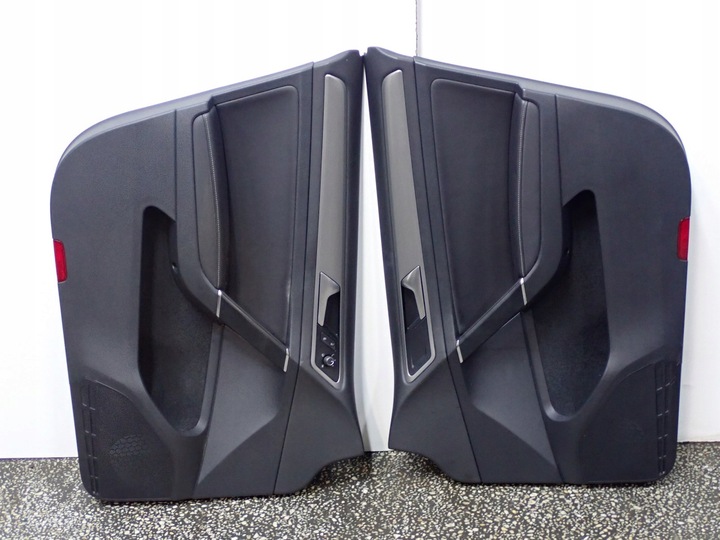 фото №13, Комплект сидінь європа напівшкіра 4xboczek тунель підігрів масаж vw golf vii 7