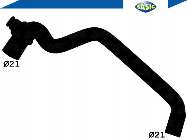 фото №2, Шланг радиатор peugeot 307 2.0 hdi 135 3a/c