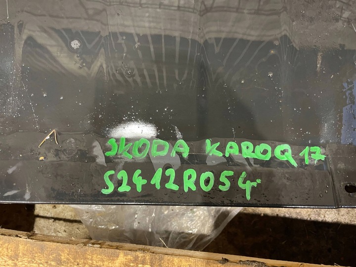 фото №11, Skoda karoq 57a 17-21 спойлер накладка бампера перед передня