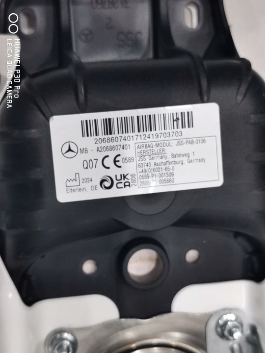 фото №14, Mercedes c класс w206 комплект панель раздаточная подушка безопасности европа 2066802707