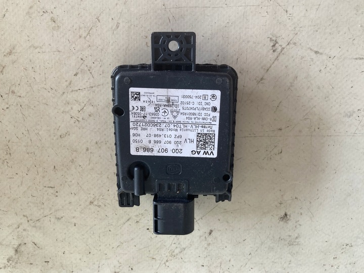 фото №1, Радар дистронік acc vw audi 2q0907686b