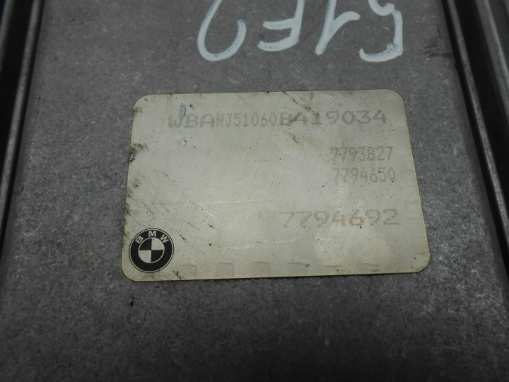 фото №9, Bmw 5 e60 ecu блок керування двигуном (ecu) 0281011120 7794692 dde 7794650