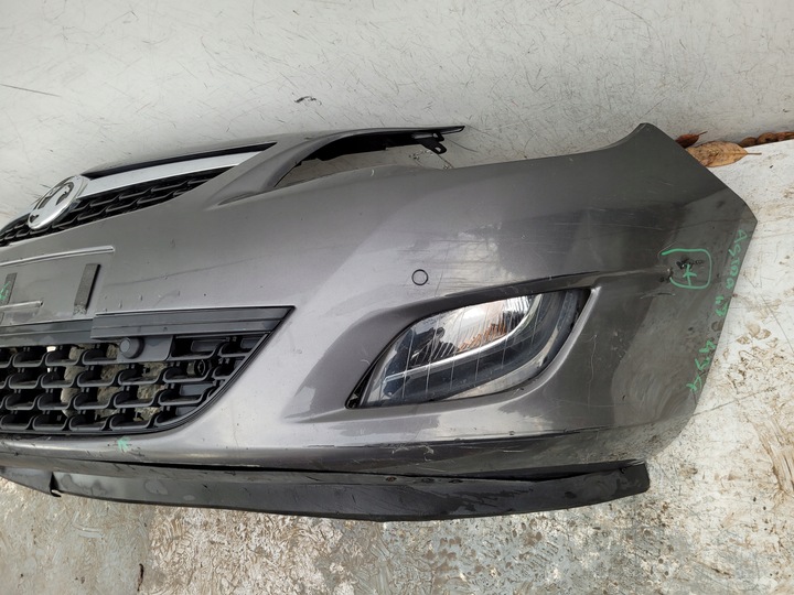 фото №9, Opel astra j 4 iv 09-12 бампер переднее перед