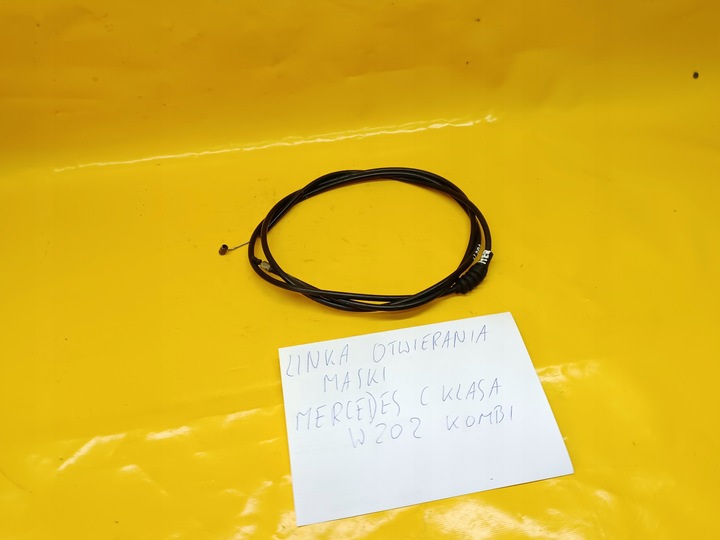 фото №2, Трос открывания капота merc. c-klasa w202 универсал