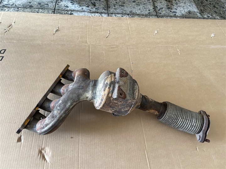 фото №8, Катализатор коллектор выпускной 1.25 16v ford fiesta mk7 8a6g 08-14r