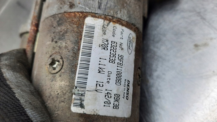 фото №6, Стартер 63223538 ford ka mk1 1.3b