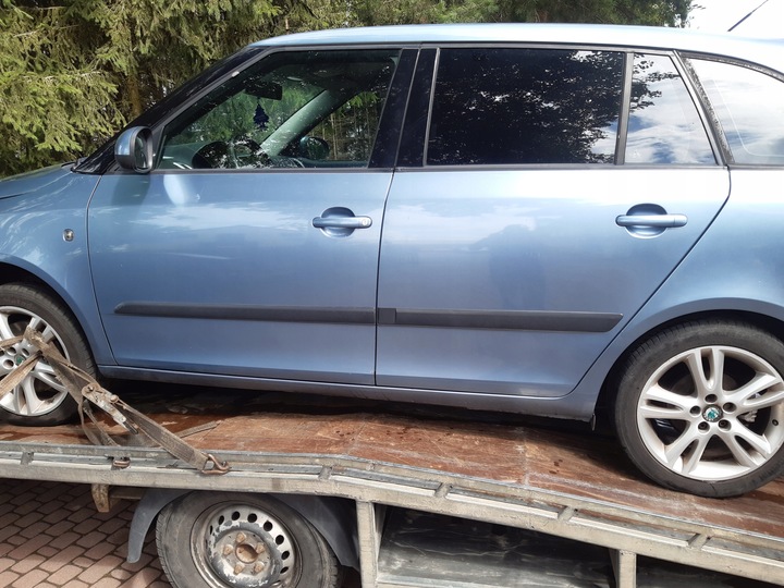 фото №3, Двері задні ліві праві skoda fabia ii колір la7w 9156 колір 9154