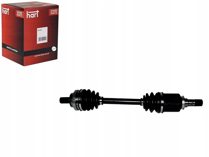 фото №1, Полуось fortwo 1.0 07- l зад hart