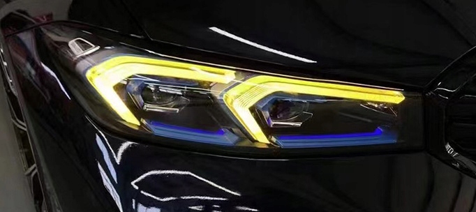 фото №2, Модуль csl жовтий drl do bmw 3 g20/g21 lci адаптивний led
