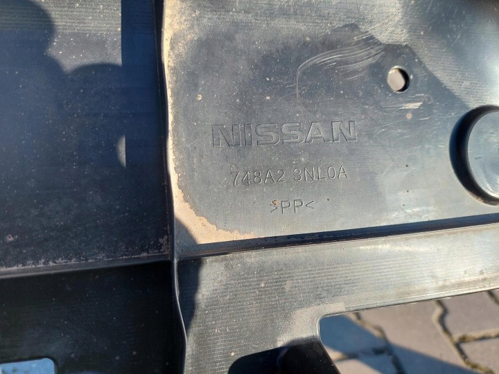 фото №6, Плита защита шасси зад задняя 748a23nl0a nissan leaf ii ze1