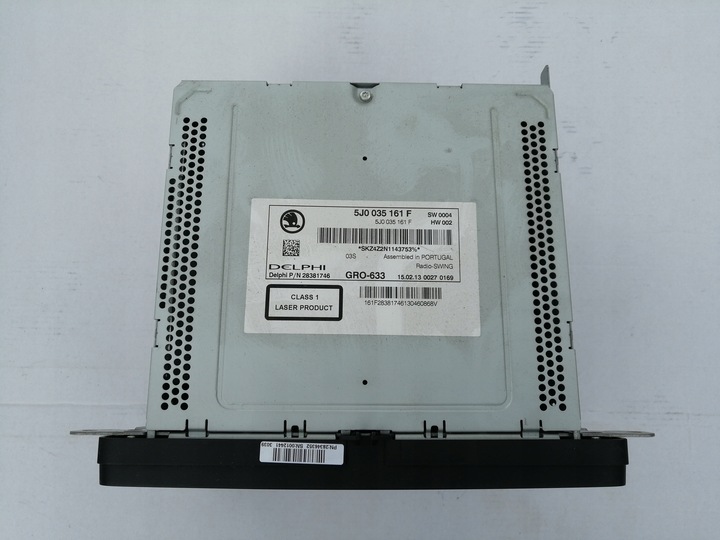 фото №3, Радио cd swing 5j0035161f skoda rapid