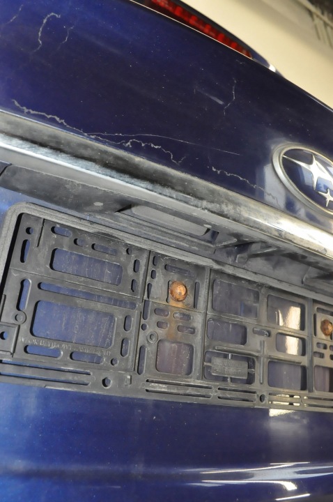 фото №8, Subaru levorg крышка багажника зад задняя k3x