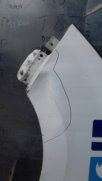 фото №11, Крило лівий перед renault master iii movano b