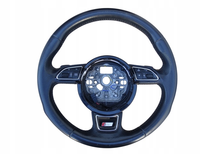 фото №12, Audi a6 c7 a7 a4 b8 a5 руль подушка 3-спицевая s-line кожа лепестки