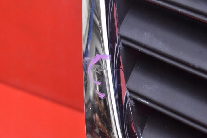 фото №6, Решётка решётка радиатора чёрная хром 3c0853651b vw passat b6 05-10