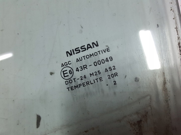 фото №2, Nissan qashqai i 12r j10 +2 стекло дверь левая перед