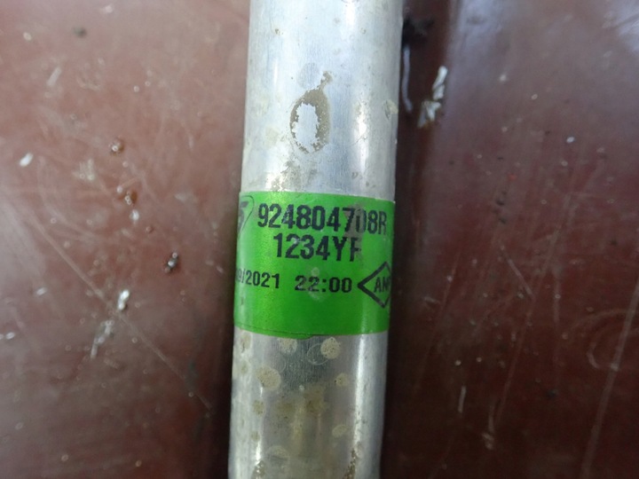 фото №9, Шланг кондиционера renault clio v 1,0 tce 2021r 924804708r 8648