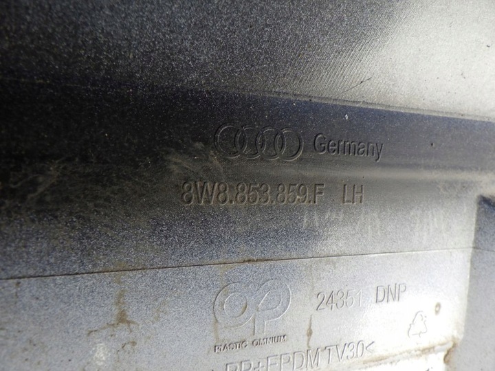 фото №8, Audi a5 sportback 8w 8w8 20- планка порогова поріг лівий правий