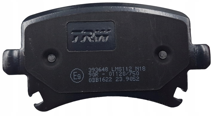 фото №14, Trw gdb1622 комплект тормозные колодки тормозных vw skoda