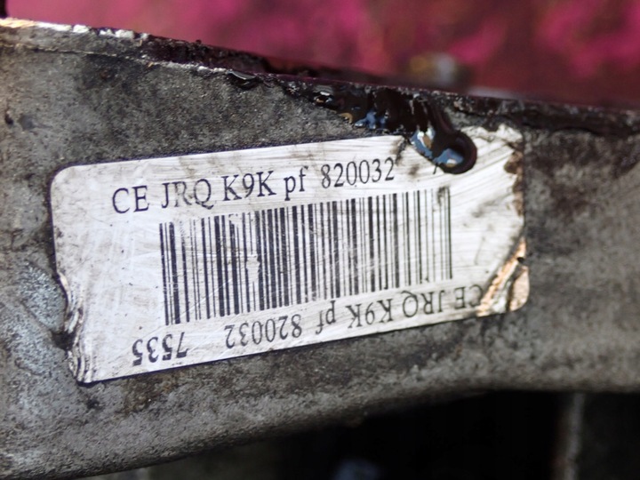 фото №5, Nissan almera n16 1,5 dci k9k722 82km коробка передач коробки передач ce jrq k9k 8200327535