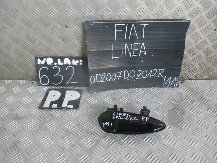 фото №2, Ручка правый перед fiat linea 07-12r 632