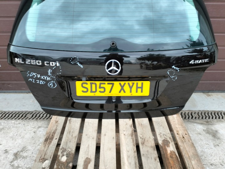 фото №7, Кришка скло зад mercedes ml w164 колір c197 роки 2005-2008