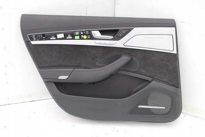 фото №8, Audi a8 довгий боковина двері обшивки 4h d4 4h1867103 дверні оббивка чорні