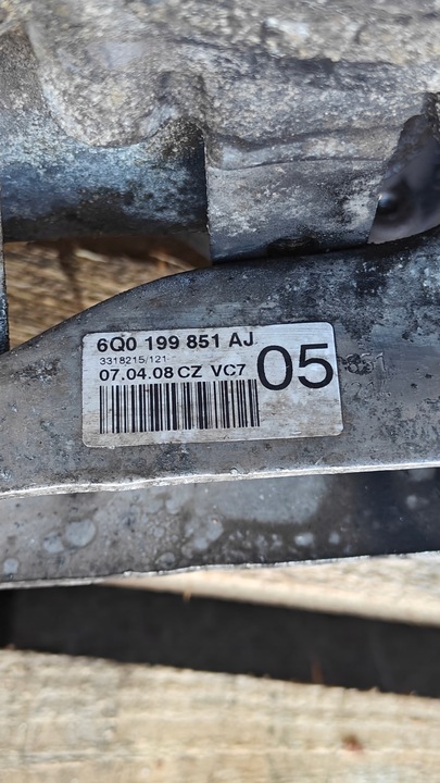 фото №11, Коробка передач коробки передач vw seat skoda 1,2 tsi 02t301103 исправная + стартер