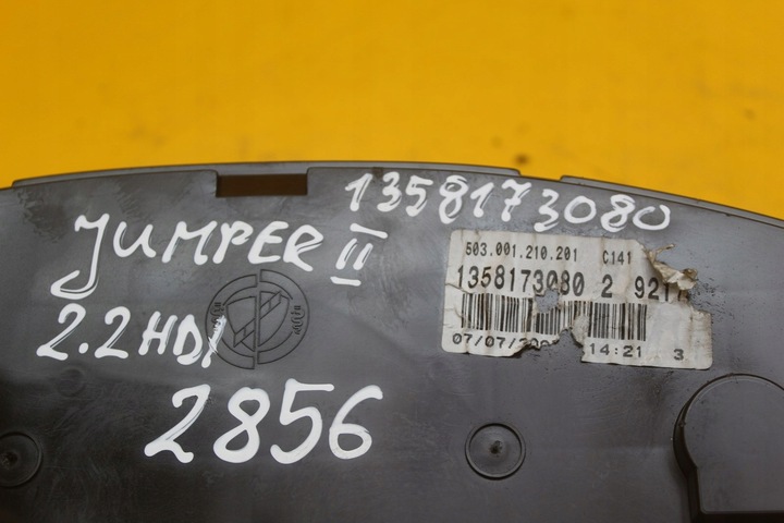 фото №9, Спідометр  манометр prędościomierz jumper ii boxer ii ducato 1358173080 2.2 hdi