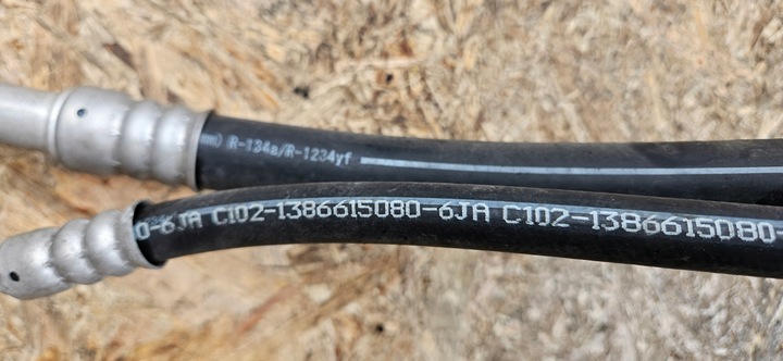 фото №12, Шланг кондиціонера fiat ducato iii boxer jumper 1386615080 1386618080