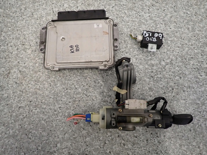 фото №5, Kia rio 1.5 crdi 05-10 набор стартовый компьютер замок зажигания