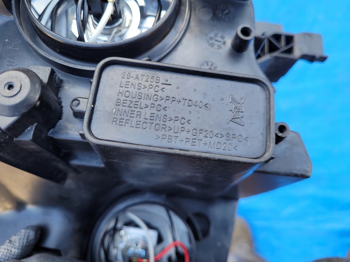 фото №9, Запчасти | zafira b фара правый лампа правая перед рестайлинг европа