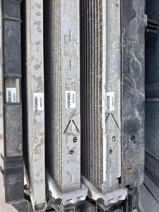 фото №10, Alfa romeo giulia stelvio 2.0 2.9 комплект радіатор 50560314 50554154