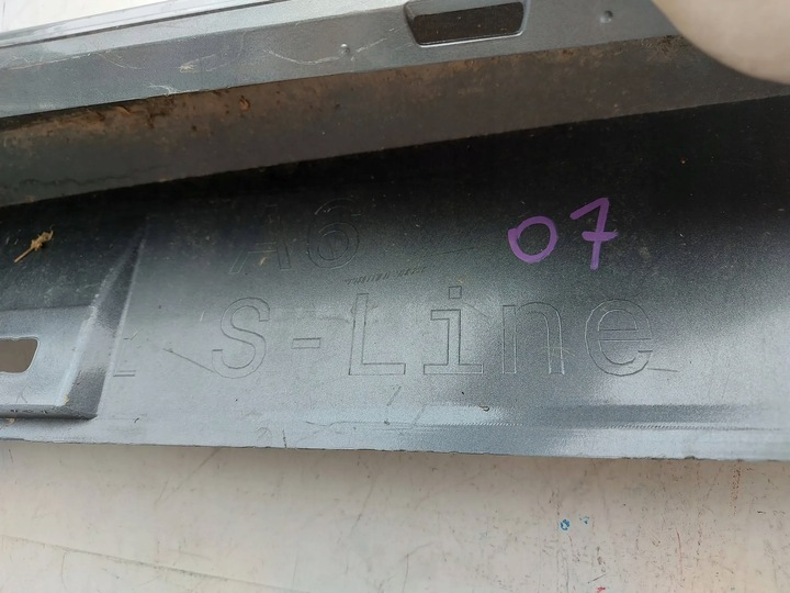 фото №10, Audi a6 c7 4g s-line 10- левая планка пороговая накладка порог