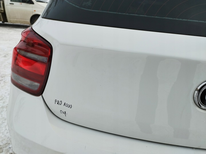 фото №6, Крышка багажника bmw f20 a300 альпийский белый 3