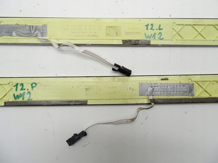 фото №10, Планки накладки порога левая правая перед передняя mercedes w176 a2466805300