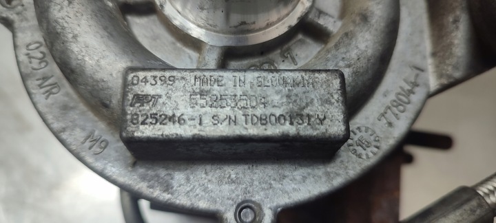 фото №4, Турбонагнетатель fiat 1.3 55253504