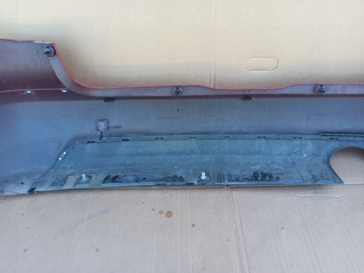 фото №14, Бампер зад mercedes a-klasa w169 рестайлінг 08-12 колір 589 червоний