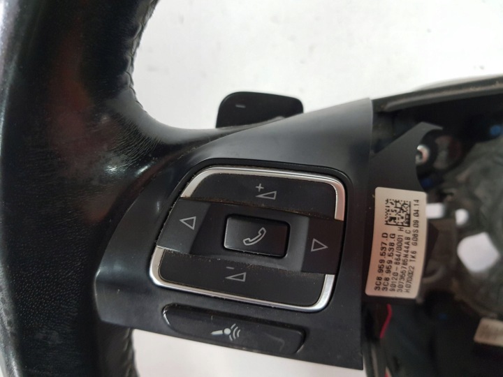 фото №11, Vw passat b7 10-14r passat cc кермо шкіряний автомат 3c8419091bf